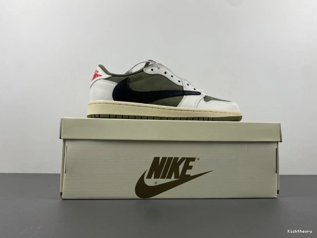 Kick Theory DM7866-200 OLIVE SCOTT X LOW TRAVIS JORDAN AIR 1 OG MEDIUM 0704
